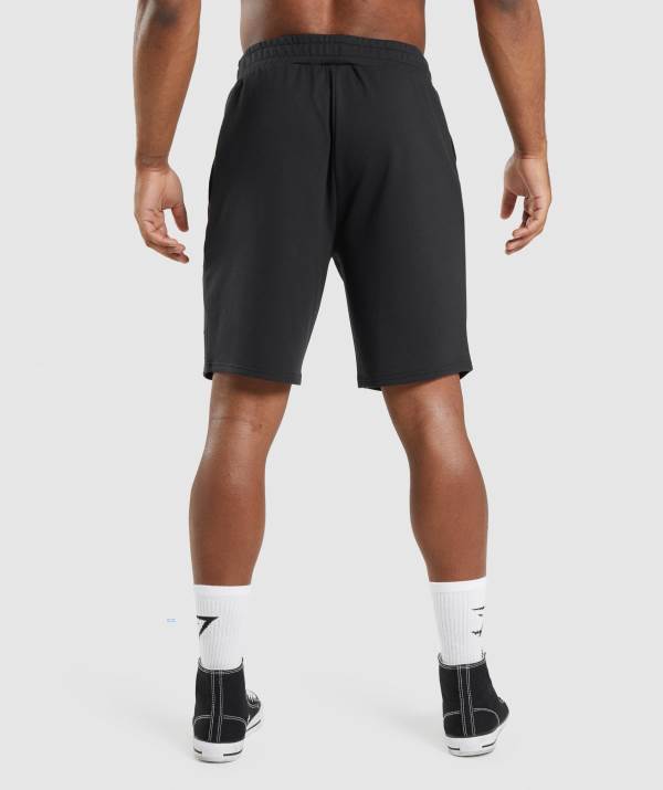 Panske Šortky Gymshark Critical 9" Čierne | ZN4831526